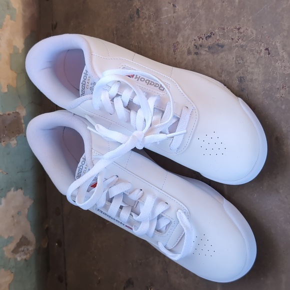 White Reebok Sneakers - Picture 2 of 8